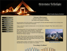 Tablet Screenshot of bioresonance-technologies.com